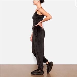 SKIMS Velour Track Jogger Pants